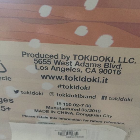 NEW Convention Exclusive Large Tokidoki Unicorno Sakura 10'' Figure - Picture 10 of 12